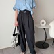 トップスインしなくても着やせは叶う！【40代・初秋オフィスカジュアル】お手本帖 画像