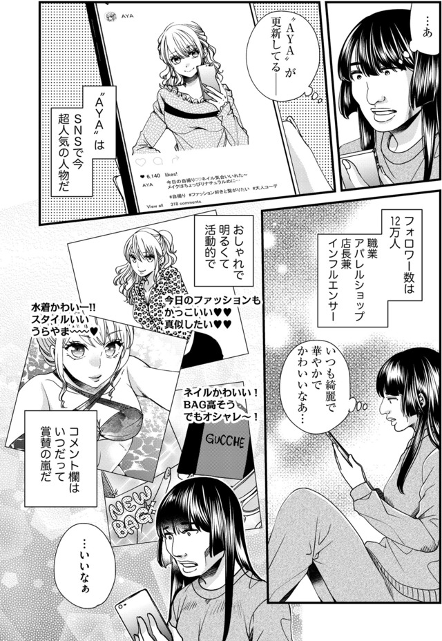 醜い私があなたになるまで